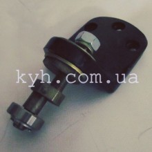 Кронштейн дверей направляючого ролика Богдан верхній у зборі /палець+підшипник/ (Укр)*